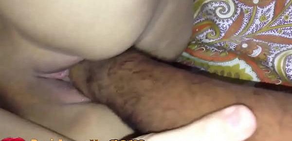  Indian Wife Taking a Whole Fist Easily in Her (1)